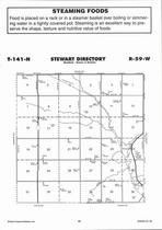 Stewart Township, Sheyenne River, Directory Map, Barnes County 2007